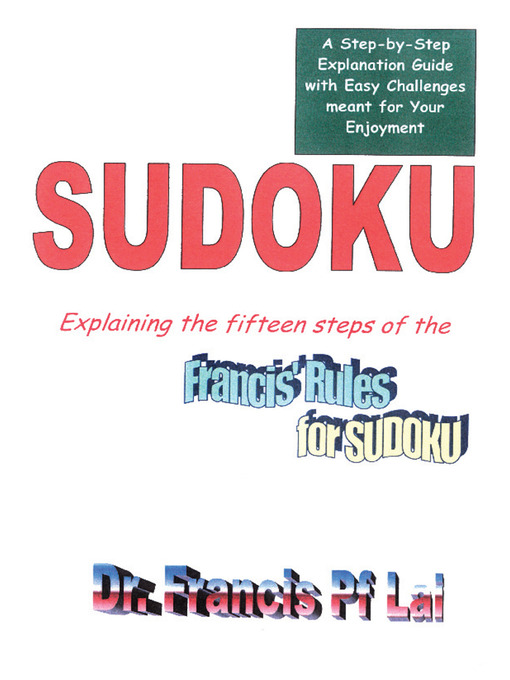 Title details for Sudoku by Francis Lai - Available